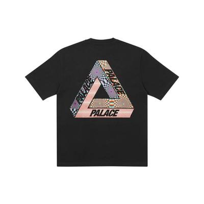 Palace FW21 Ultimo T-Shirt με Τριγωνικό Λογότυπο, Unisex Μπλούζα, Μαύρο P21TS238