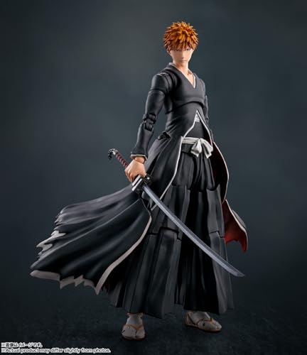TAMASHII NATIONS S.H.Figuarts BLEACH Ichigo Kurosaki -Getsuga Tensho- Approximately 155mm PVC&ABS Painted Movable Figure