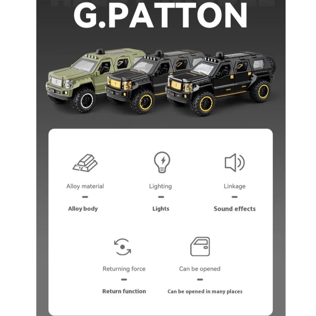 1/24 Maßstab Chariot George Barton Legierungsauto Modell Diecast & Spielzeugfahrzeuge Metallspielzeugauto Modellsammlung Hohe Simulation Kindergeschenk