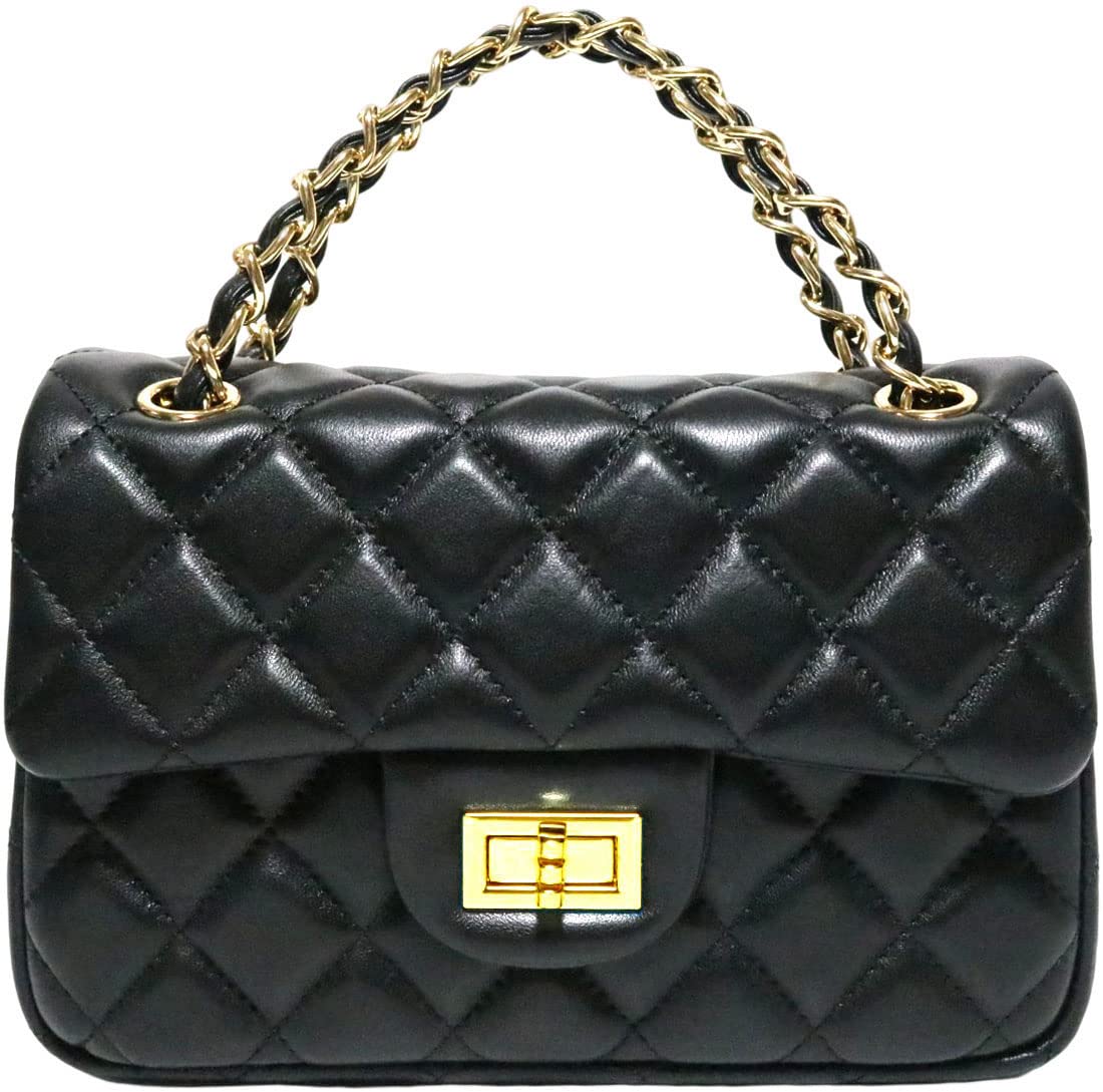 

Black Shoulder Bag Lamb Leather Crossbody Bag Sheepskin Genuine Leather Leather Crossbody Bag Lightweight Mini Shoulder Bag Mini Bag Shoulder Bag чорний