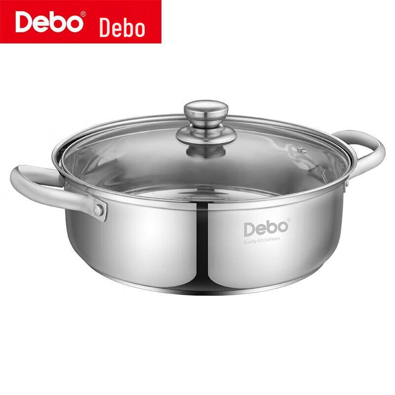 Debo DEP-DS214 26cm 201 Stainless Steel Soup Pot