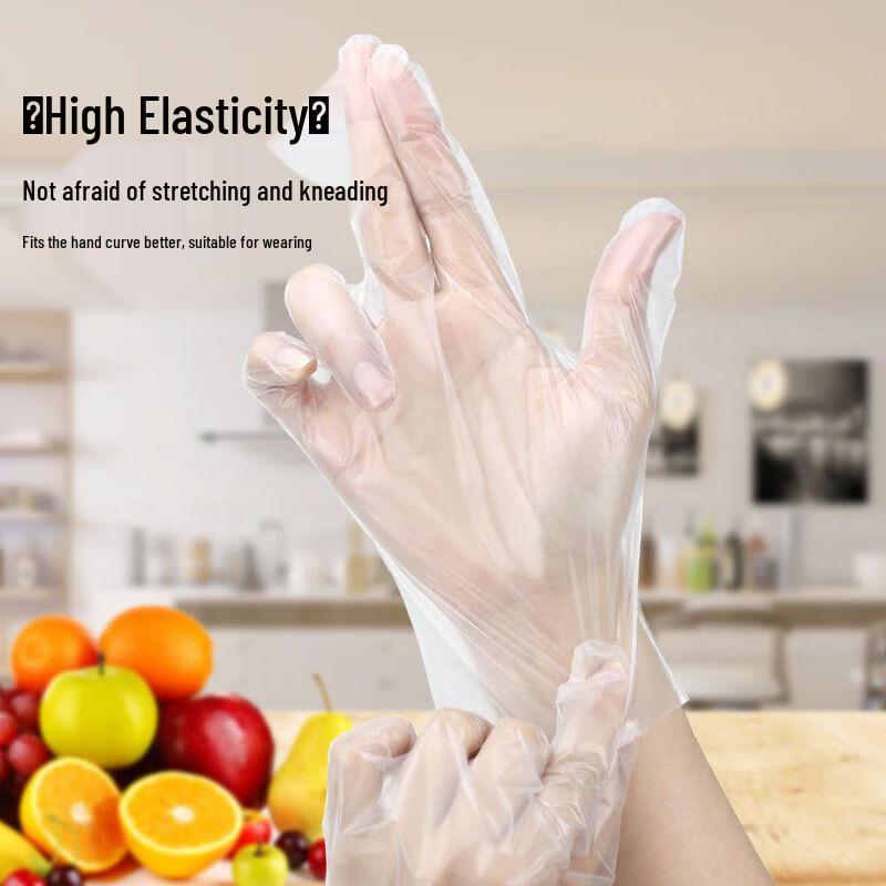 Disposable Food-Grade Plastic Gloves