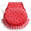 Dual-Layer Hen Saddle Apron with Feather and Back Protector