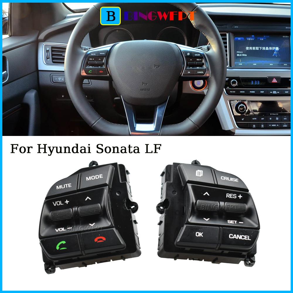 96700-C1710 Cruise Control Steering Wheel Buttons For Hyundai SONATA HYBRID 17 2018 2019 With Backlight