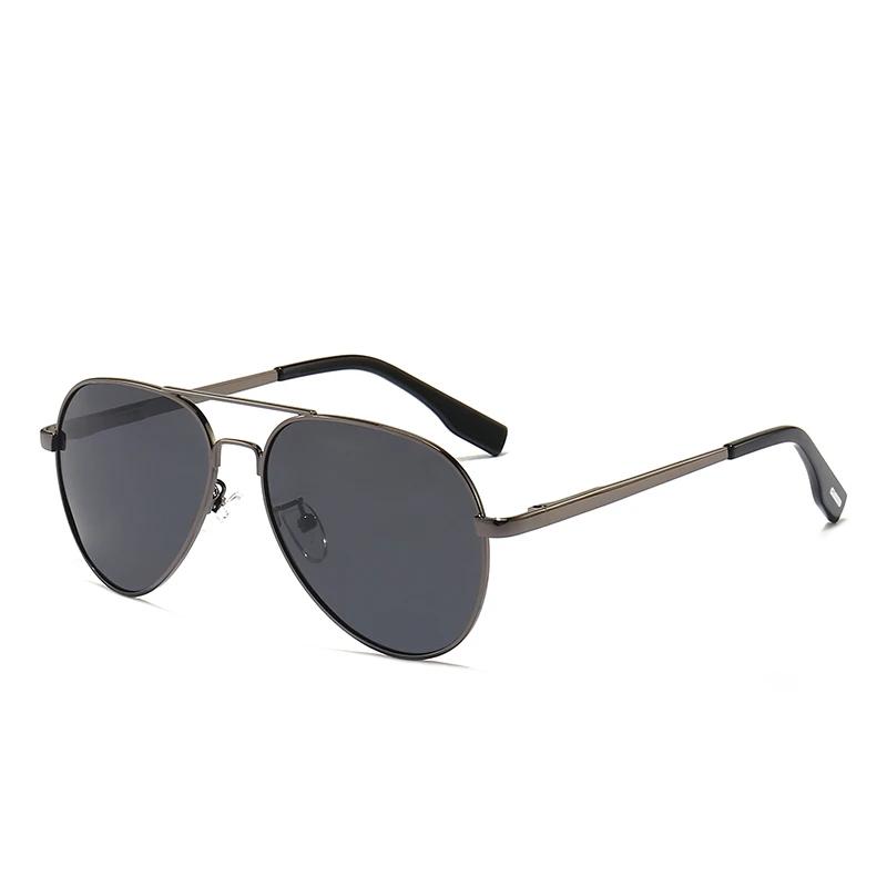 Colorful Lens Myopia Lens Polarized Sunglasses For Children Metal Anti-Glare Oval Prescription Sunglasses 0 -0.5 -0.75 To -4.0