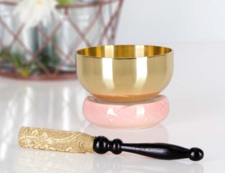 Ceramic Yawaragi Sakura Set Dedicated Bell Set 5-piece (3.0 Inch) + (2.3 Inch)
