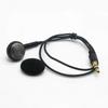 1-4pcs 3.5mm Single Side Mono Earphone In Ear Earbud Headset Headphone For Phone Mp3 Walkie Talkie Computer Bluetooth Tablet Pc