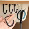 Screw Mounted Ceiling Hook, Heavy Duty Hanger For Kitchen Closet, J-shaped Hanging Hook for Towel Cup Clothes Multi-Purpose Hook