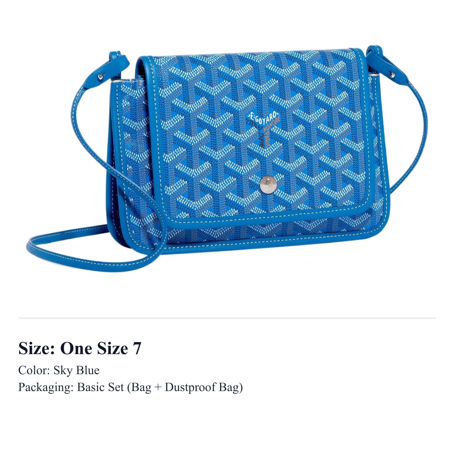 GOYARD Plumet Audekla Soma ar Ādas