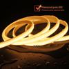 Waterproof Flexible COB LED Light Strip for Indoor/Outdoor Use, 110V/220V, Ideal for Living Room Ceiling and Background Wall.