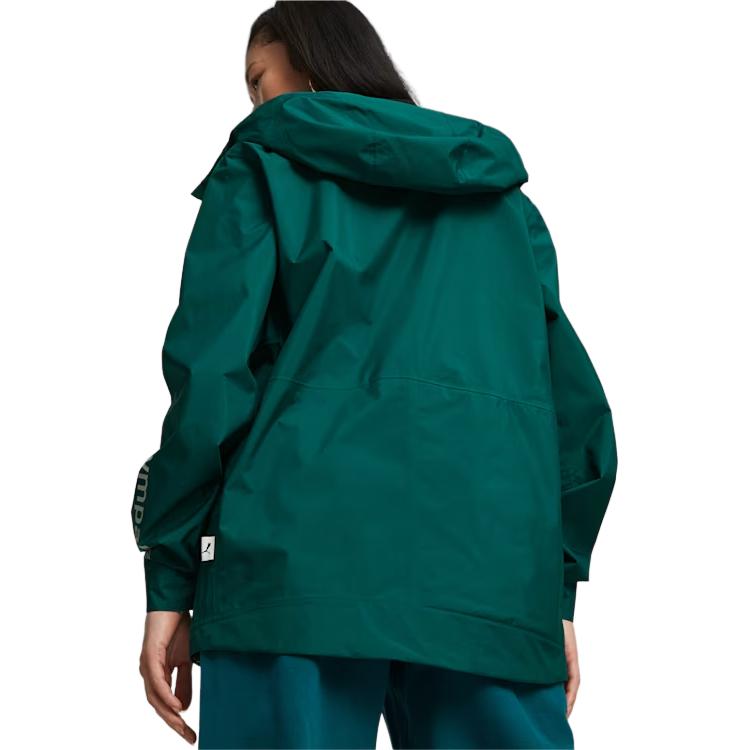 Puma Effen Kleur Ritssluiting Lange Mouwen Jas Unisex Jassen Groen 620838-43