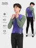 NUCKILY Men's Long Sleeve Cycling Jersey - Sun Protection & Sweat-Wicking for Road and Mountain Biking