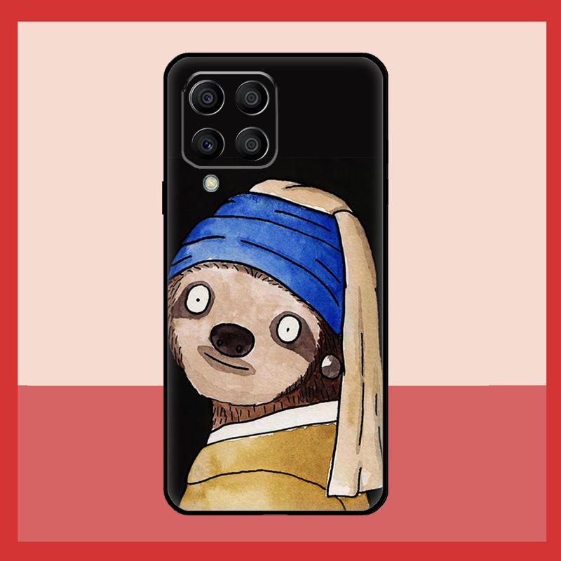 Funny Sloth Case For Samsung Galaxy M12 M52 M06 M16 M36 M56 M33 M15 M55 M31 M13 M14 M53 M32 M35 M34 M54