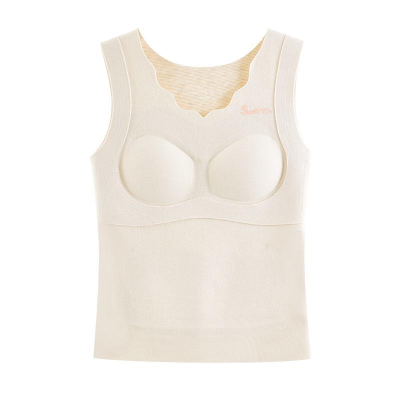 Anfiya 2025 Women's Warm Belly Protector Vest with Baby Patch, Sleeveless Cationic Underwear.
