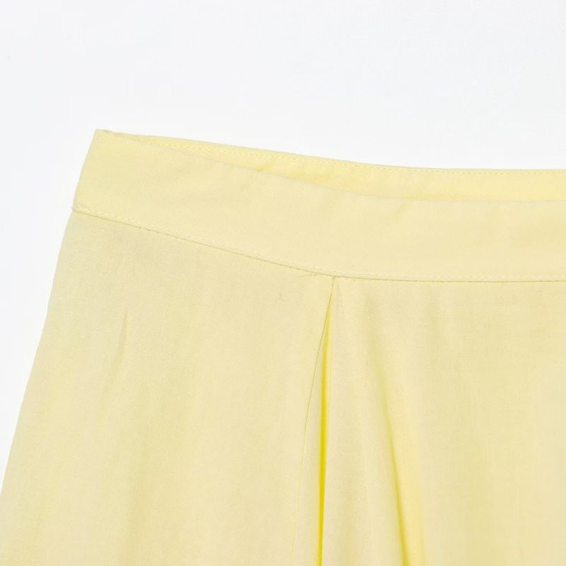 Kaslead New Women Clothes Western Style Fashion Simple and Versatile Wide Swing Midi Dress 4786249