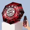 Bayern Munich Pattern Printed Mini 5 Folds 8 Ribs Compact Umbrella Windproof Waterproof Lightweight Portable Folding