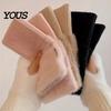 Functional Flip Gloves for Phone Use 1 Pair Fingerless Gloves, Winter Warm Half Finger Mittens, Flexible Typing Soft Fuzzy Fleece Thermal Driving