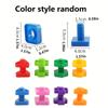 8 Pairs Nuts and Bolts Set, Fine Motor Training Puzzle Toy,Shape and Color Matching Toy,Building Game,Block Combination,Screw and Nut Combination Toy
