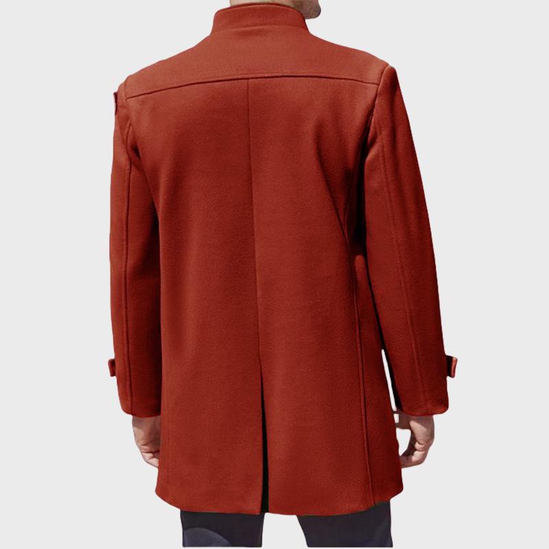 2024 New Men's Woolen Coat - Japanese Korean Casual Style Bestseller