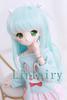 Linfairy Size Doll BJD Wave Wig 1/3 Wig, (Light Blue)