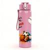 1PC Sport Ball Baseball Graphic 750ml Color Plastic Water Bottle Leakproof Flip Straw Lid For Sports Office Home Use