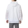 adidas Seitenstreifen Lauf-Fitness-Trainings-Kapuzenjacke Herrenjacke Weiß IQ3845