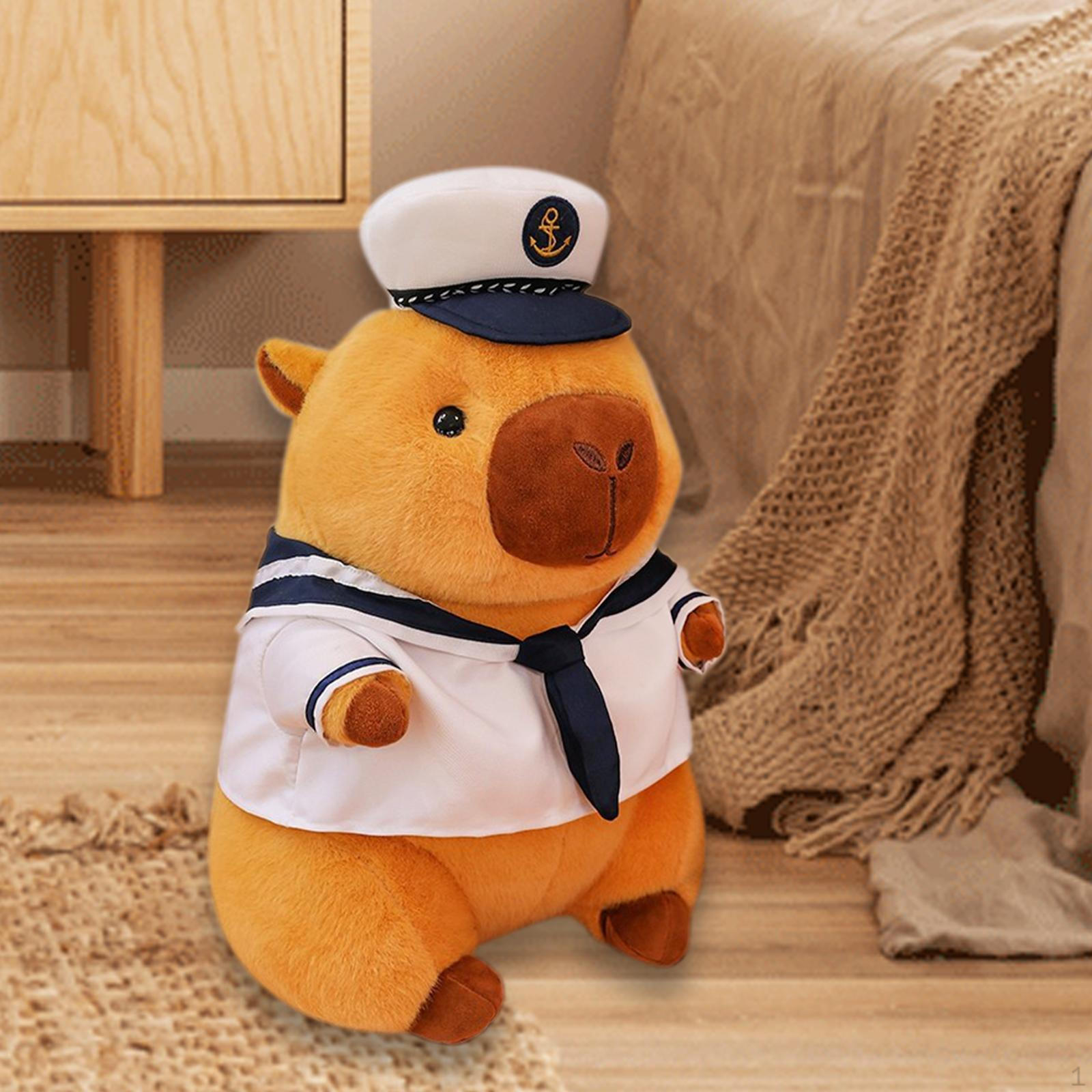 

Капибара плюшевая фигурка обнимашка мультяшная мягкая игрушка для подарков взрослым 25cm