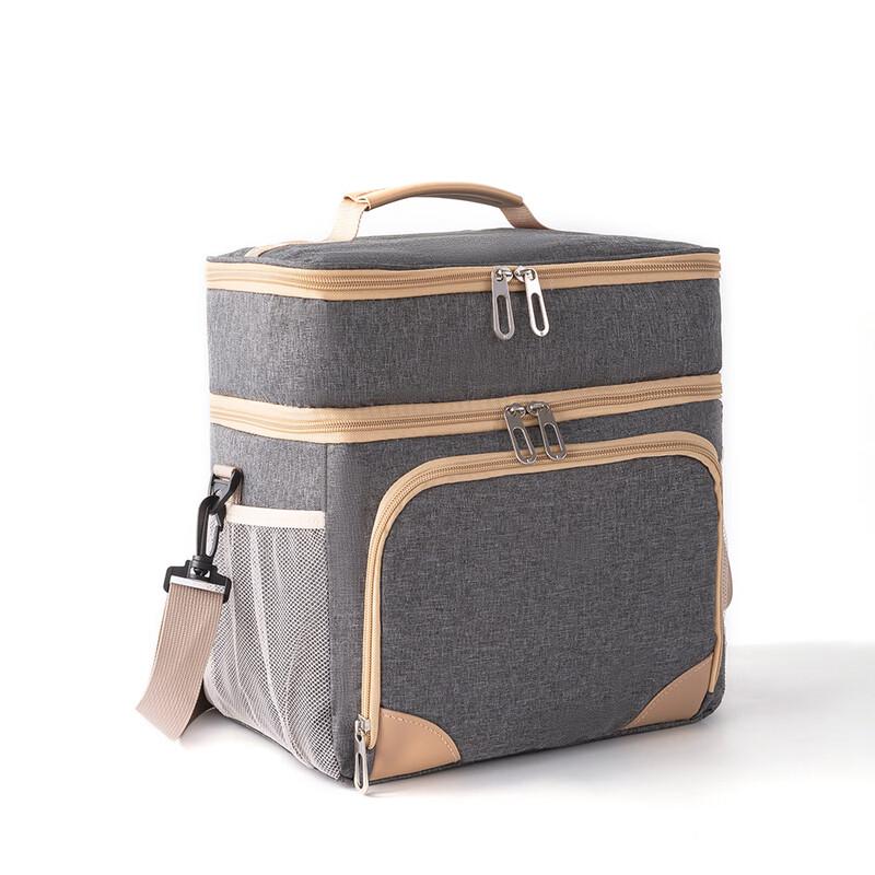 

ZISIZ Double-Layer Insulated Picnic Bag