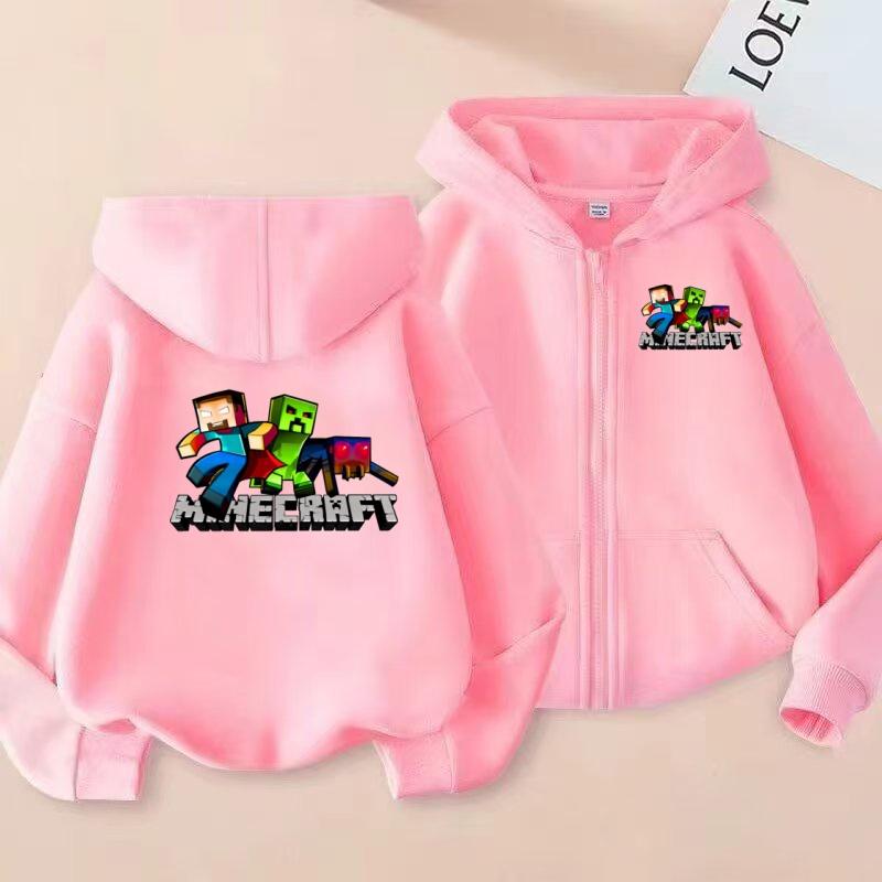 Children's Hoodies with Zippers,jackets,cartoon and Anime,sportswear for Boys and Girls Aged 3 to 12, Sports Jackets and Hoodies
