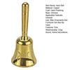 Triple Moon Pentacle Hand Bell Meditation Ceremony Tarot Readings Altar Brass Bell
