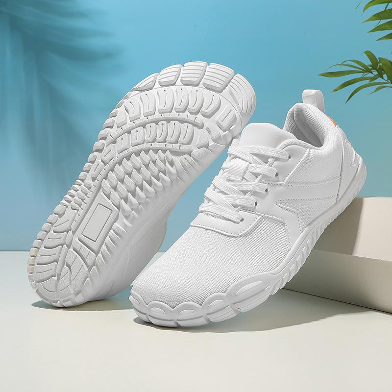 Wide Last Shoes Barefoot Shoes Casual Sports Outdoor Cycling Shoes Breathable and Non-slip Wide Head Hiking Casual Shoes Flying Weaving