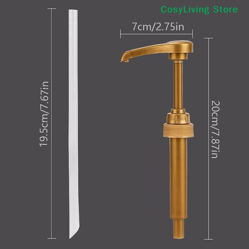 1/5Pcs Coffee 750ML Dispenser Syrup Pump Black Liquid Dispenser For Syrup 10Ml Juice Bottle Dispenser Pump