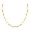 Vnox High Quality Stainless Steel Chic Chain Necklace For Women Trendy Gold Plated Wave Choker Collar Jewelry Gift To Girls