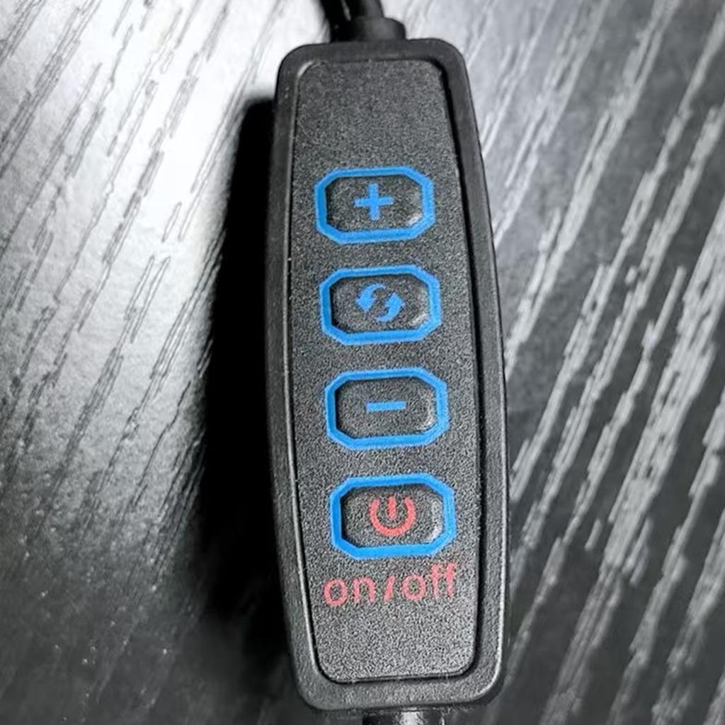 USB Powered Full Spectrum Aquarium Light LED Lamp For Small FishTanks Plant Health Growth With Adjustable Mounting Clamp