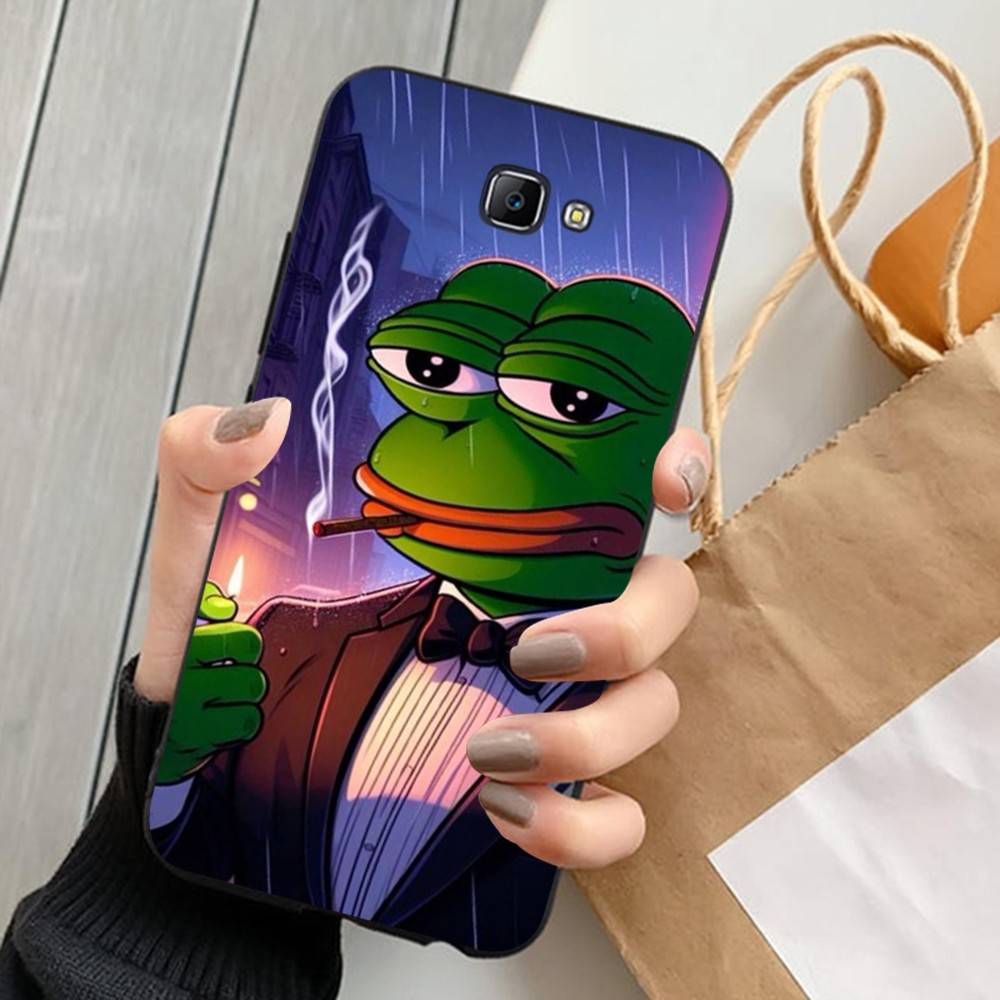 

Sad Frog Pepe Phone Case For Samsung J 7 plus 7core J7 neo J6 plus prime J6 J4 J5 Mobile Cover smJ4 2018