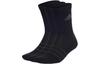 adidas Crew Socks Unisex 3 Pack Black/Dark Gray IA3950