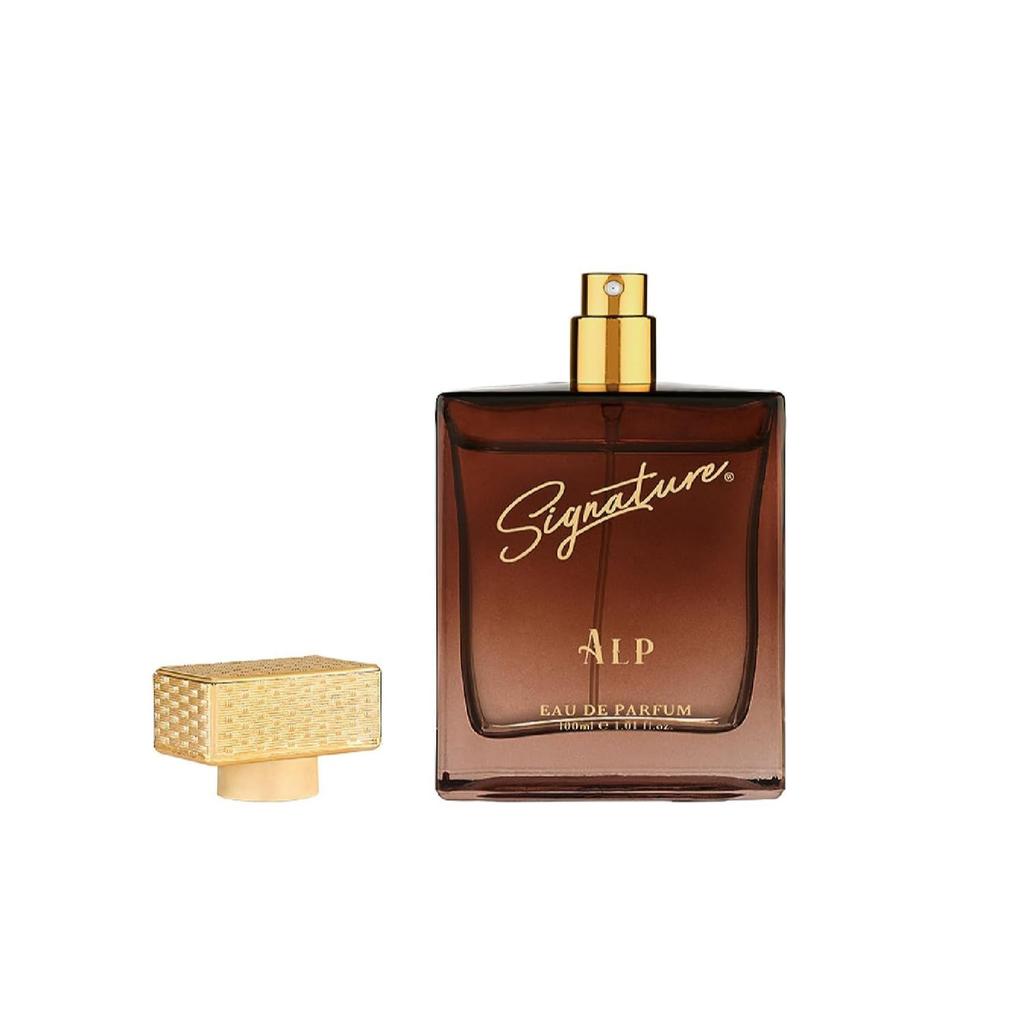 Signature Aura - ALP Eau De Parfum Men - 100ml | Long Lasting Perfume for Men | Luxury Everyday Wear Fragrance Gift for Him