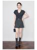 Retro Style Tencel Wool A-Line High Waist Skirt - Women's Autumn Collection