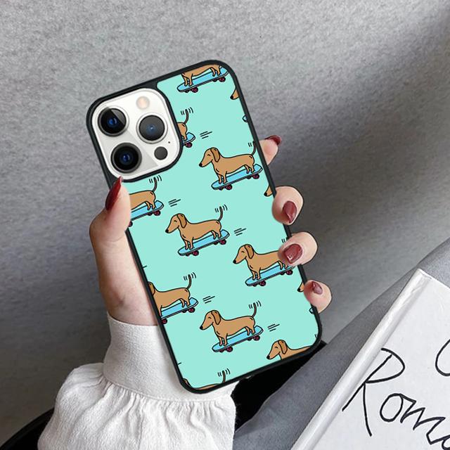 Dackel Hund Handyhülle Cover Für iPhone 17 Air 16 15 14 plus 12 13 pro max Hülle Shell Fundas