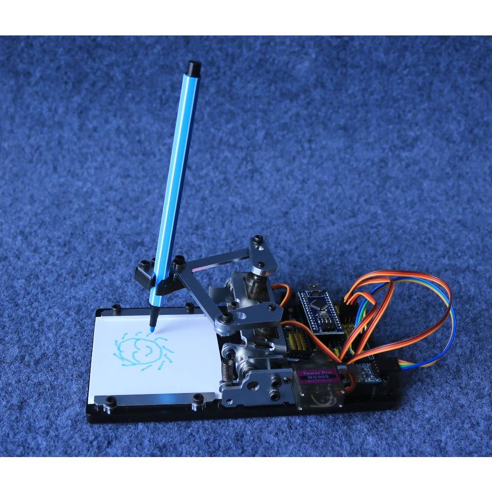 XY Plotter Robot Arm With MG90 APP Drawing Sketchboard Manipulator For Arduino Robot DIY Kit Programmable Robot Starter Kit