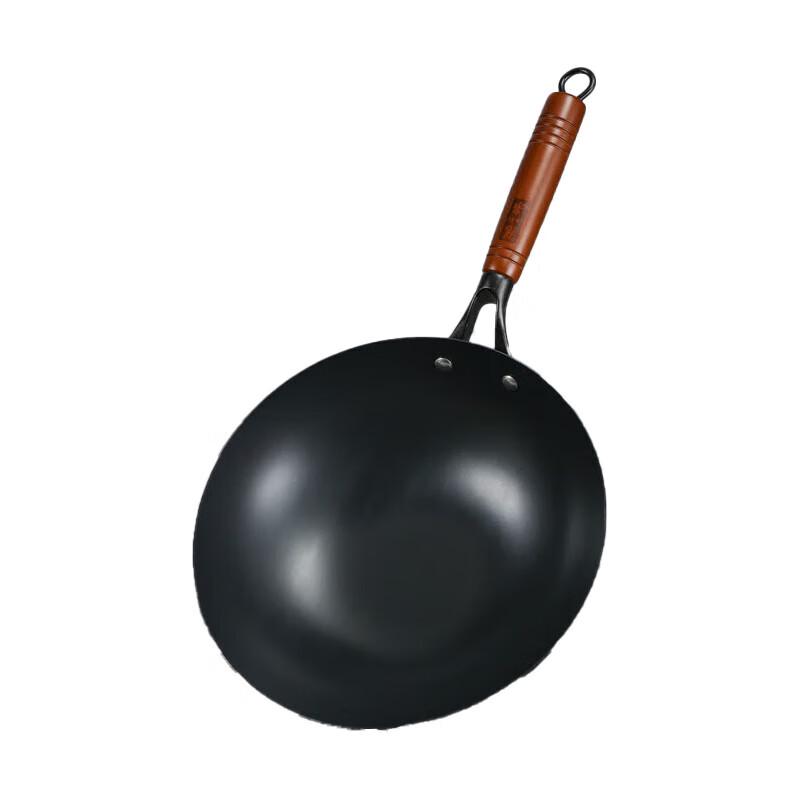 Zhang Xiaoquan Non-stick Iron Wok with Lid