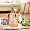 New Dog Football Toy Dog Tour Training Toy Ball Built In Bell Plush Voice Machine Washable Pet Ball ProductsCat and DogUniversal