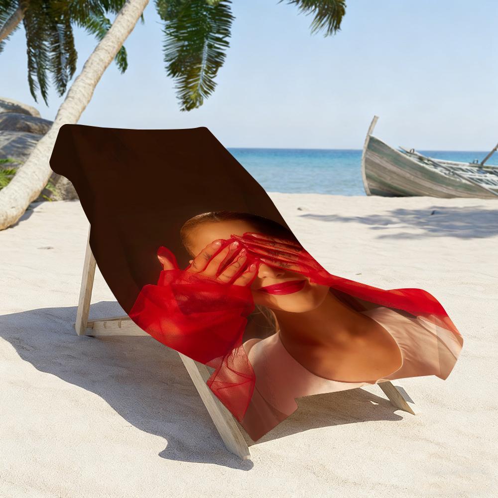 Singer A-Ariana G-Grande Towel Sports Quick Dry Travel Camping Sandproof Soft Light Large Beach Towel