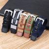 20mm 22mm Nylon Echtes Lederarmband für Khaki Field Watch Grün Schwarz Grau Ersatz-Armband Herren Outdoor Sport-Armband