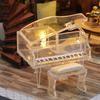 Creative DIY Model Assembly Cabin Loft Retro Luxury Decoration 3D Doll House Gift Figurine