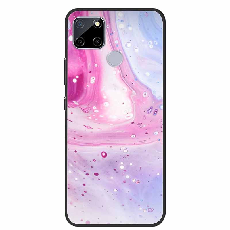 Für Realme C25 Hülle Marmor Silikon TPU Weiche Abdeckung Handyhülle Für OPPO Realme C25S C25 S Funda Stoßfest Coque RMX3191 Capa