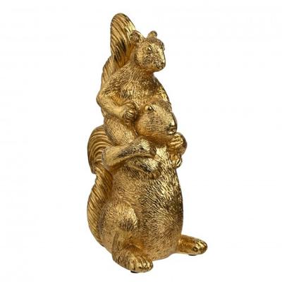 Hestia Gold Eichhörnchen Figur