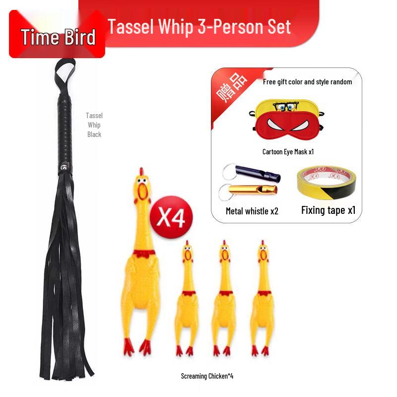 Blindfolded Screaming Chicken Team Building Game Set