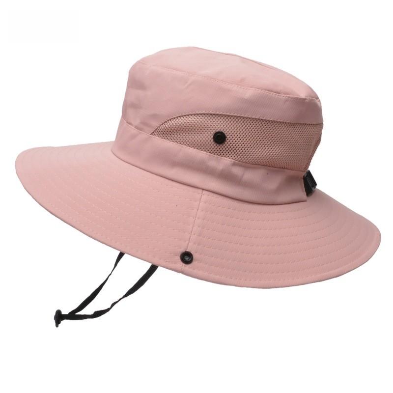 Summer Outing Hat For Women With Large Brim Sun Protection And Breathable Polyester Fabric