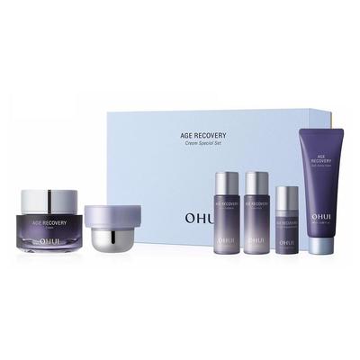 Zestaw kremów przywracających młodość (6 elementów), Przeciwzmarszczkowy, Przeciwstarzeniowy, Nawilżający, Kosmetyki Koreańskie, K-beauty, próbka
